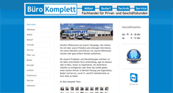 Desktop Screenshot of buero-komplett.com