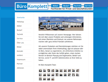 Tablet Screenshot of buero-komplett.com